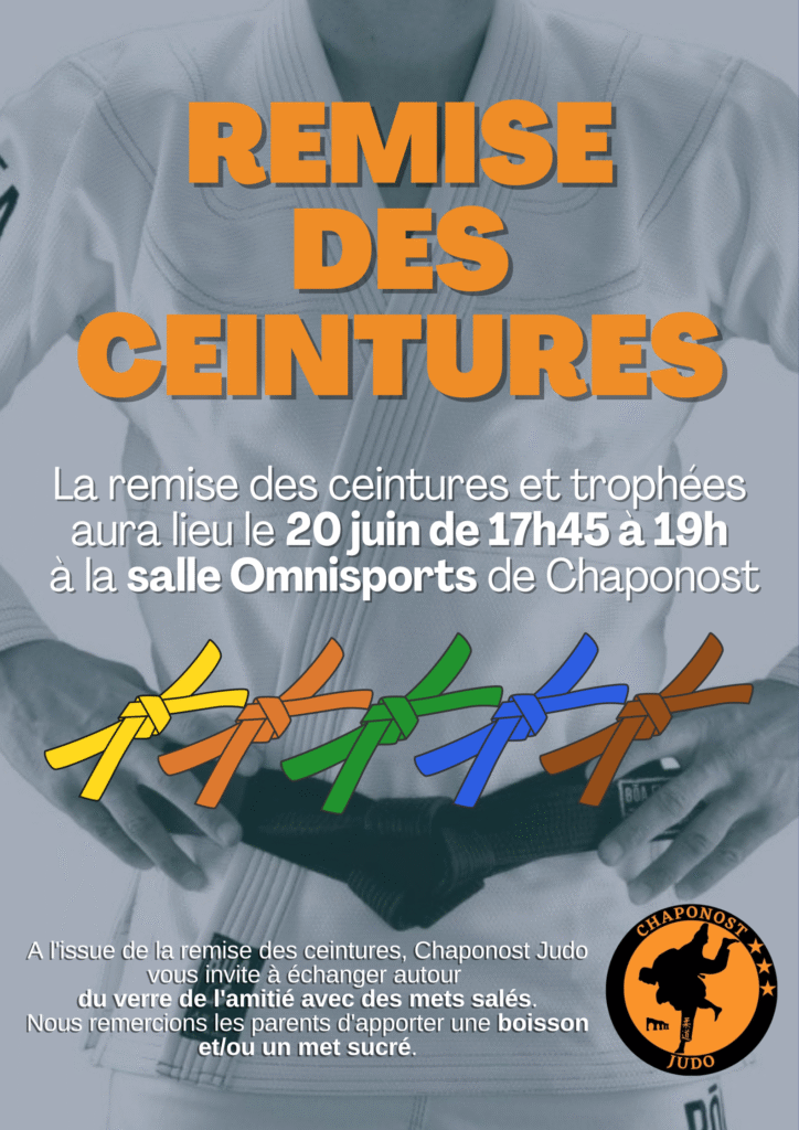 CEREMONIE REMISE DE CEINTURES ET TROPHEES